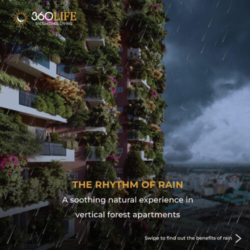 Unveiling the Therapeutic Magic of Rain in Vertical Forest Apartments
